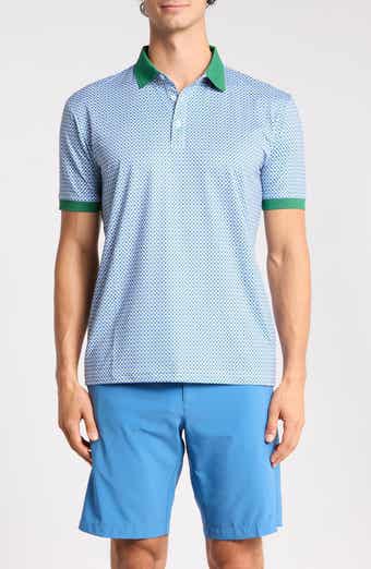 Pine Print Performance Polo