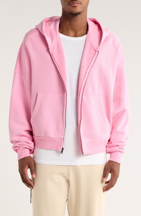Oversize Rectangle Zip Hoodie