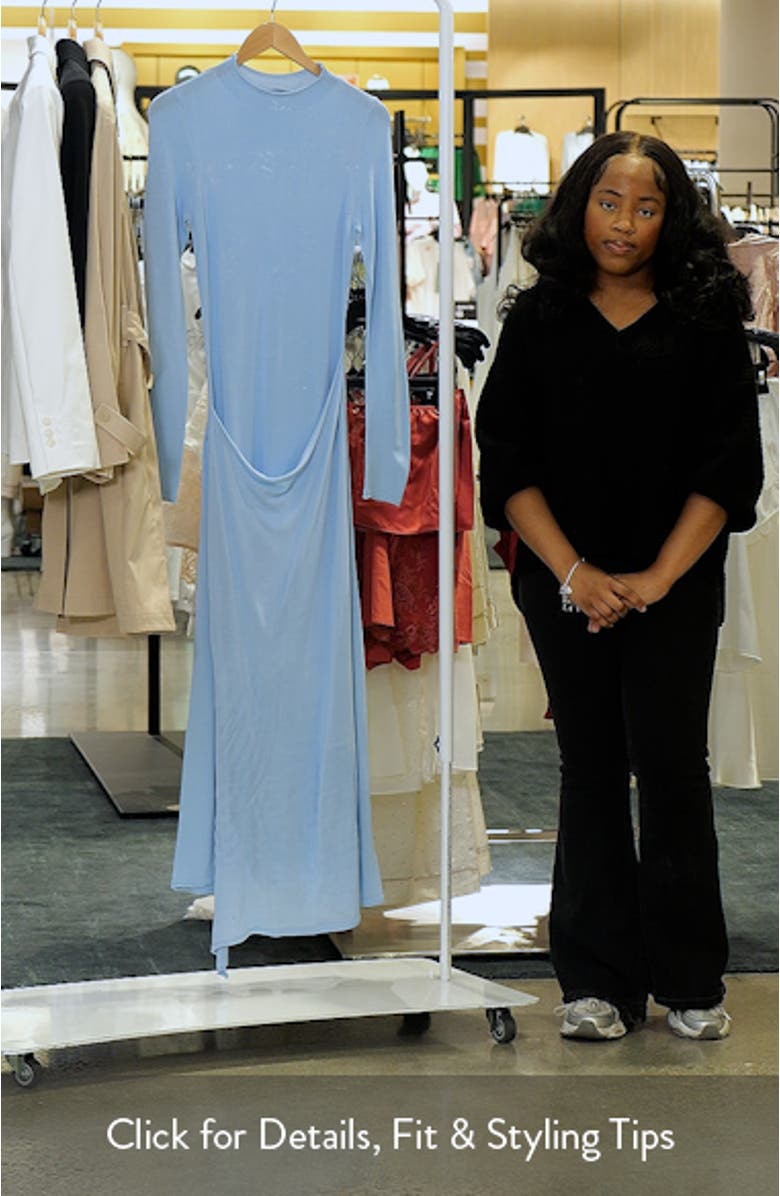 Resolution Long Sleeve Maxi Dress, sales video thumbnail