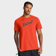 Nike Men's Nike Orange Detroit Tigers Alternate Wordmark T-Shirt