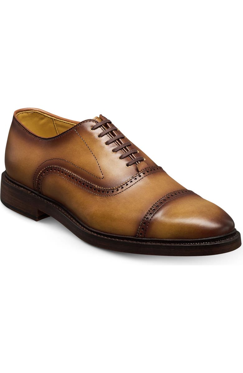 Allen Edmonds Murray Reserve Cap Toe Oxford Dress Shoe, Main, color, Walnut