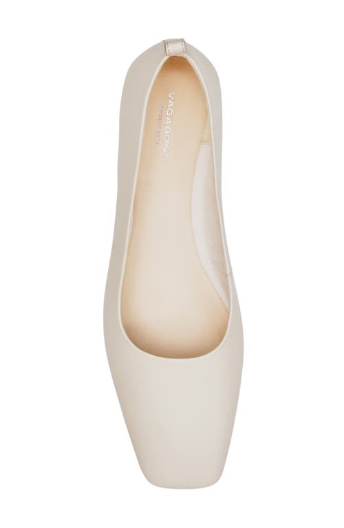 Vagabond Shoemakers Delia Flat In White