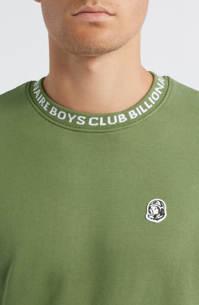 Billionaire Boys Club BB Cosmo Crewneck Sweatshirt, Alternate, color, Vineyard Green
