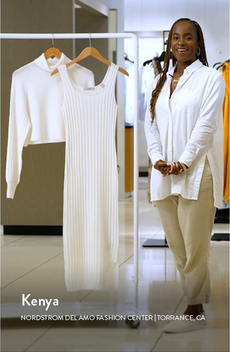 Margot Rib Dress with Turtleneck Sweater, sales video thumbnail