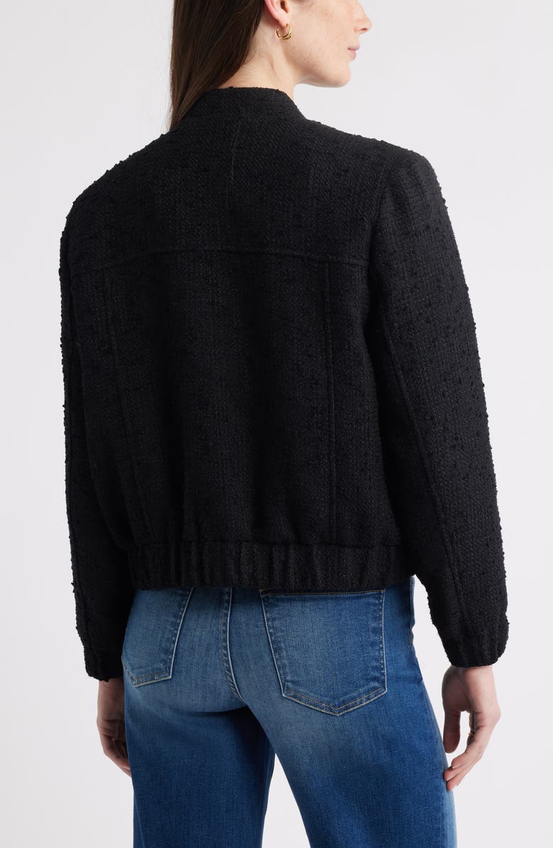 Caslon<sup>®</sup> Bouclé Bomber Jacket, Alternate, color,