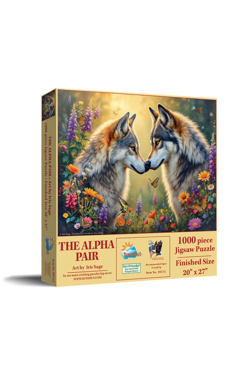 The Alpha Pair 1000 piece Jigsaw Puzzle for Adults, Main, color, Multicolor