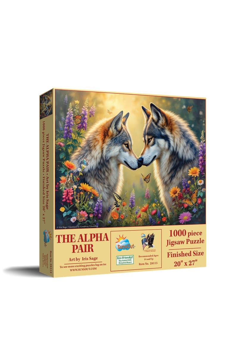Sunsout The Alpha Pair 1000 piece Jigsaw Puzzle for Adults, Main, color, Multicolor