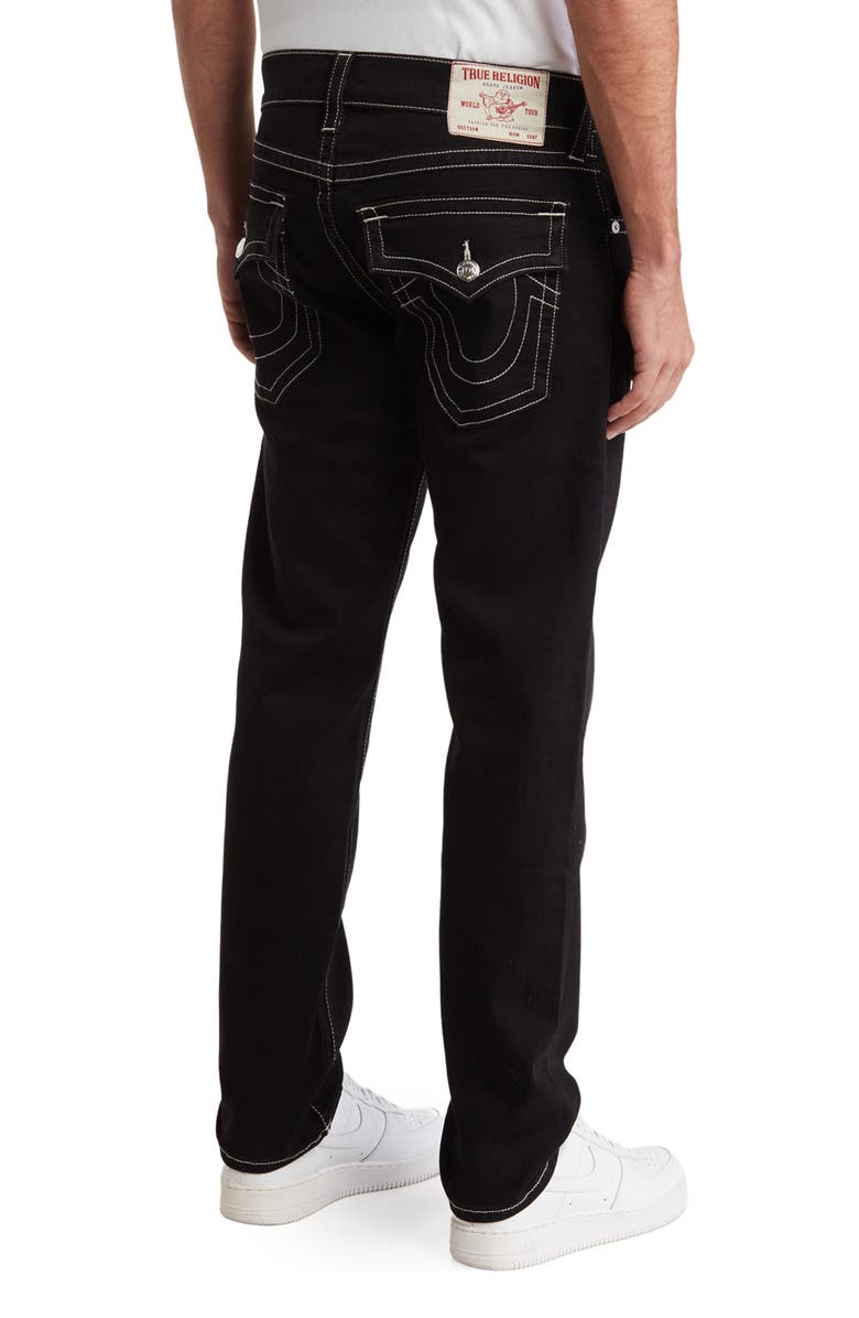 True Religion Brand Jeans Geno Slim Fit Jeans, Alternate, color, 2Sb Body Rinse Black