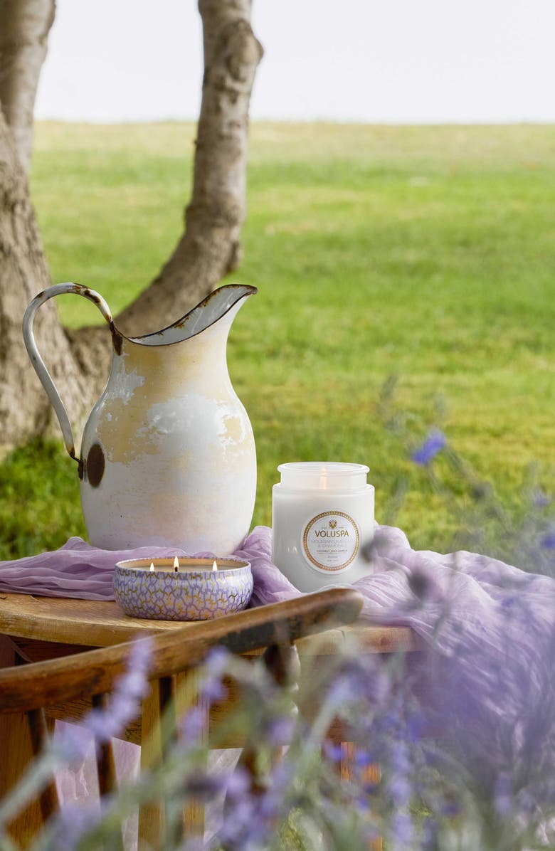 Voluspa Mountain Lavender & Chamomile 3-Wick Tin Candle, Alternate, color, Mountain Lavender & Chamomile