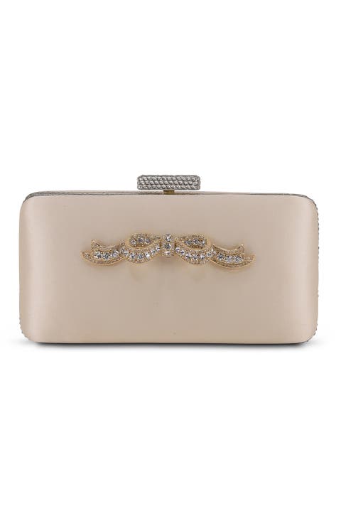 Lexi Crystal Bow Minaudiere