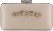 BADGLEY MISCHKA Lexi Crystal Bow Minaudiere