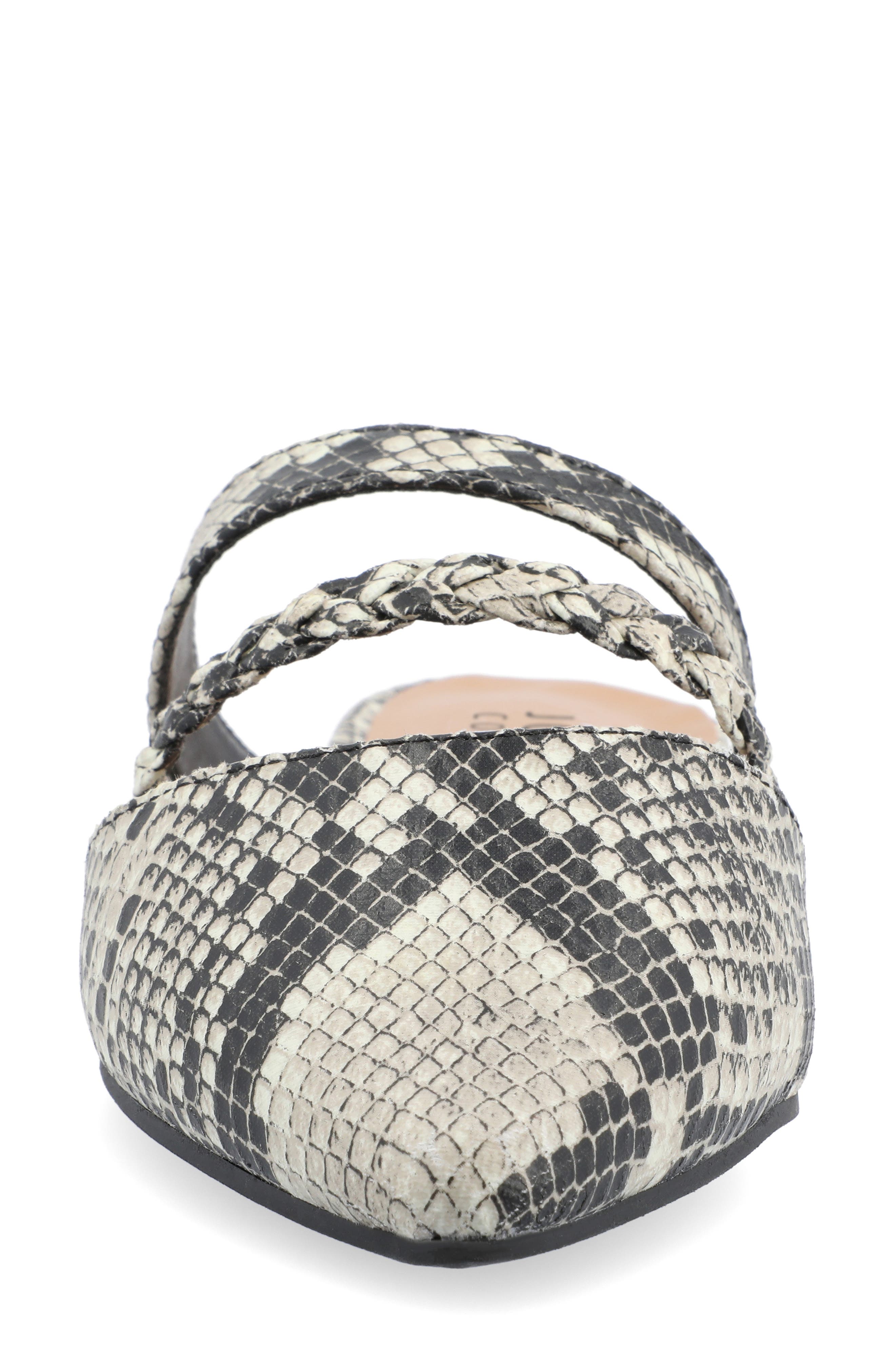 Journee Collection Olivea Mule - Narrow Width, Alternate, color, Snake