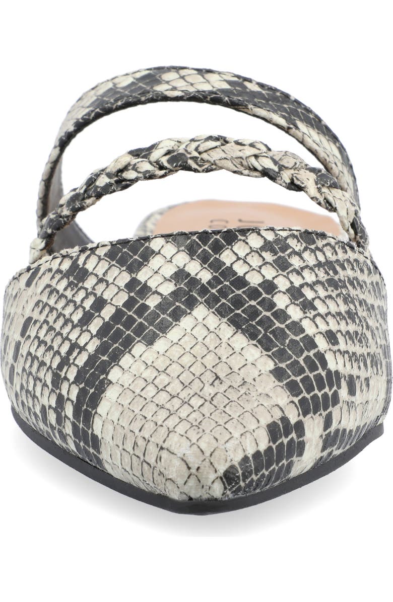 Journee Collection Olivea Mule - Narrow Width, Alternate, color, Snake