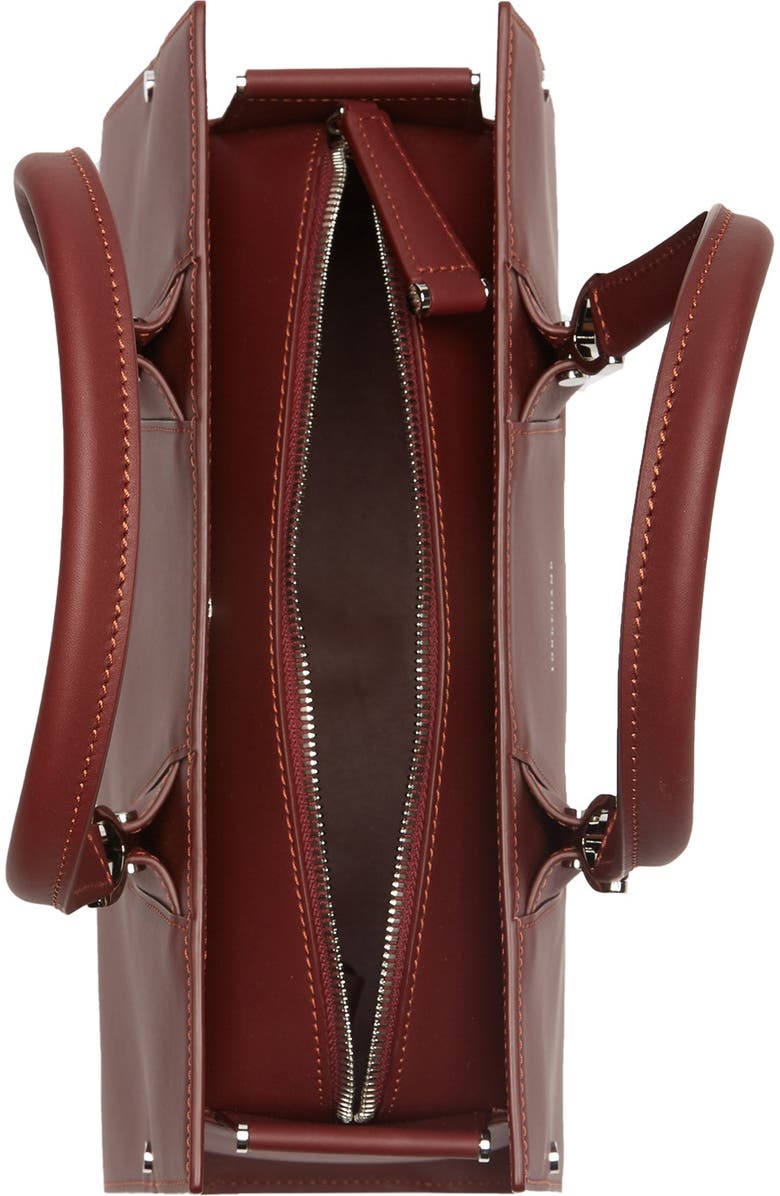 Longchamp Paris Premier Leather Satchel, Alternate, color,