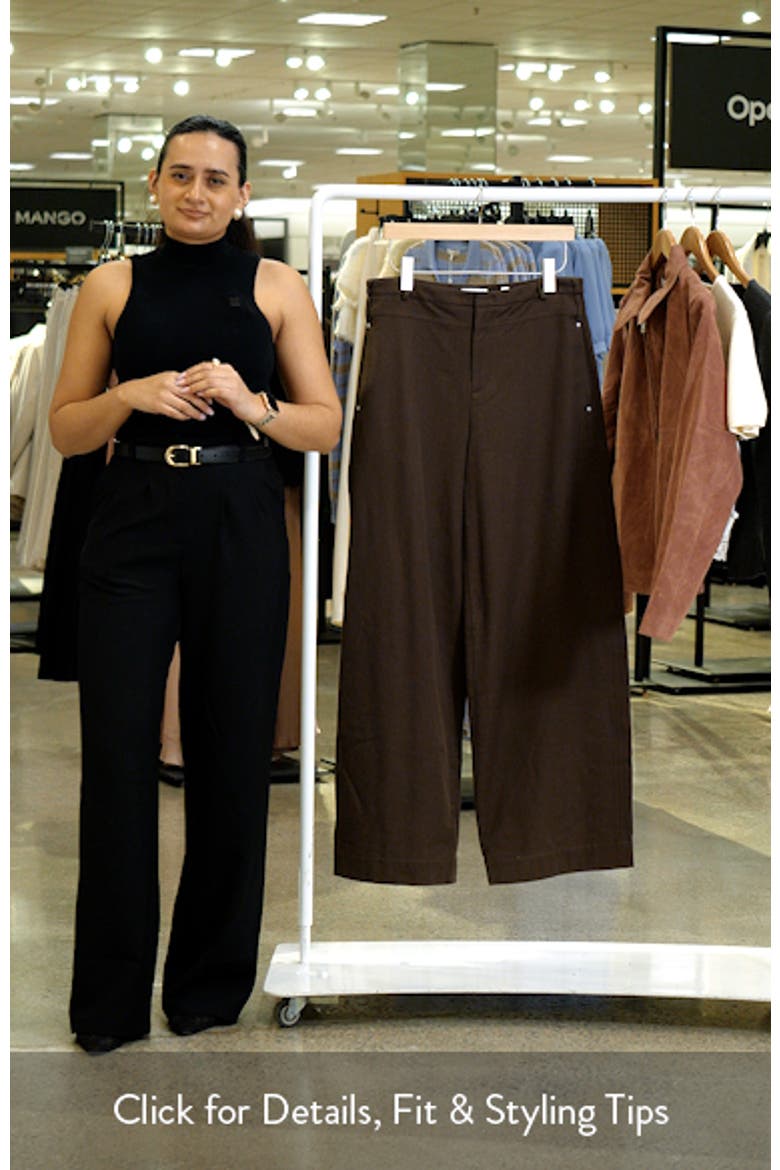 Cotton Utility Wide Leg Pants video
