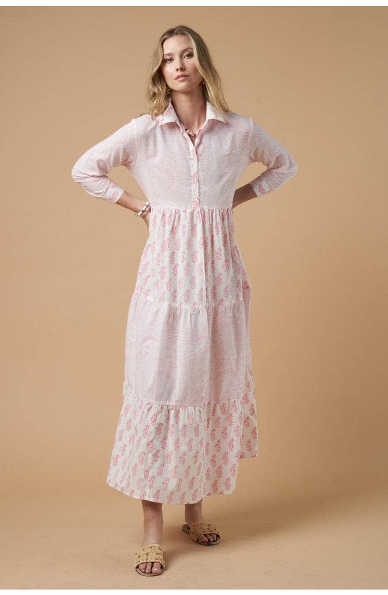 GUADALUPE DESIGN Soniia Dress Pink, Alternate, color, Pink