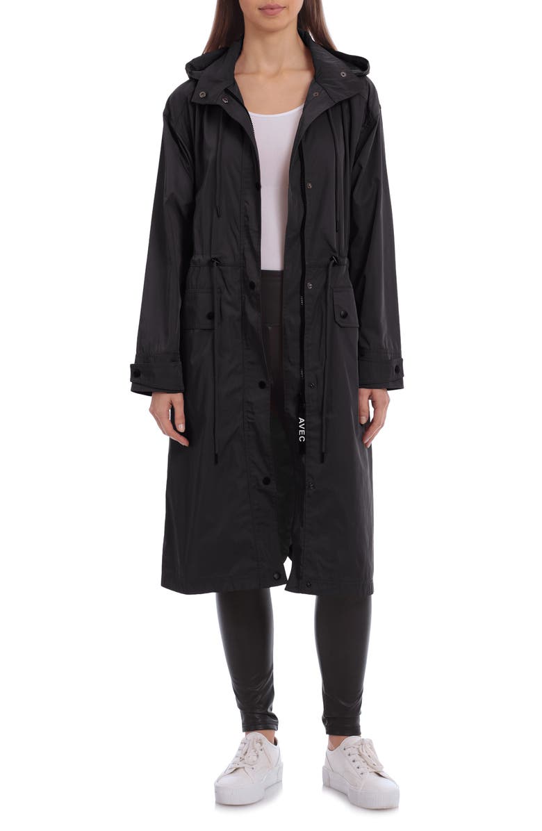 Avec Les Filles Oversize Water Resistant Rain Coat, Main, color,