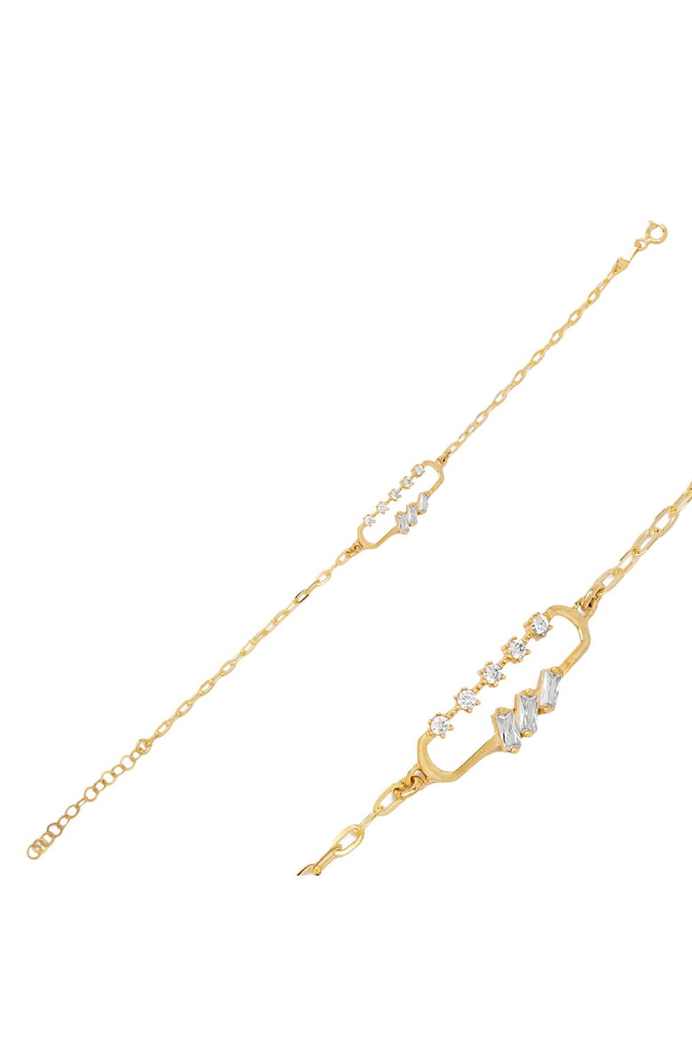 Mazin Jewels Alice Bracelet, Alternate, color, Gold
