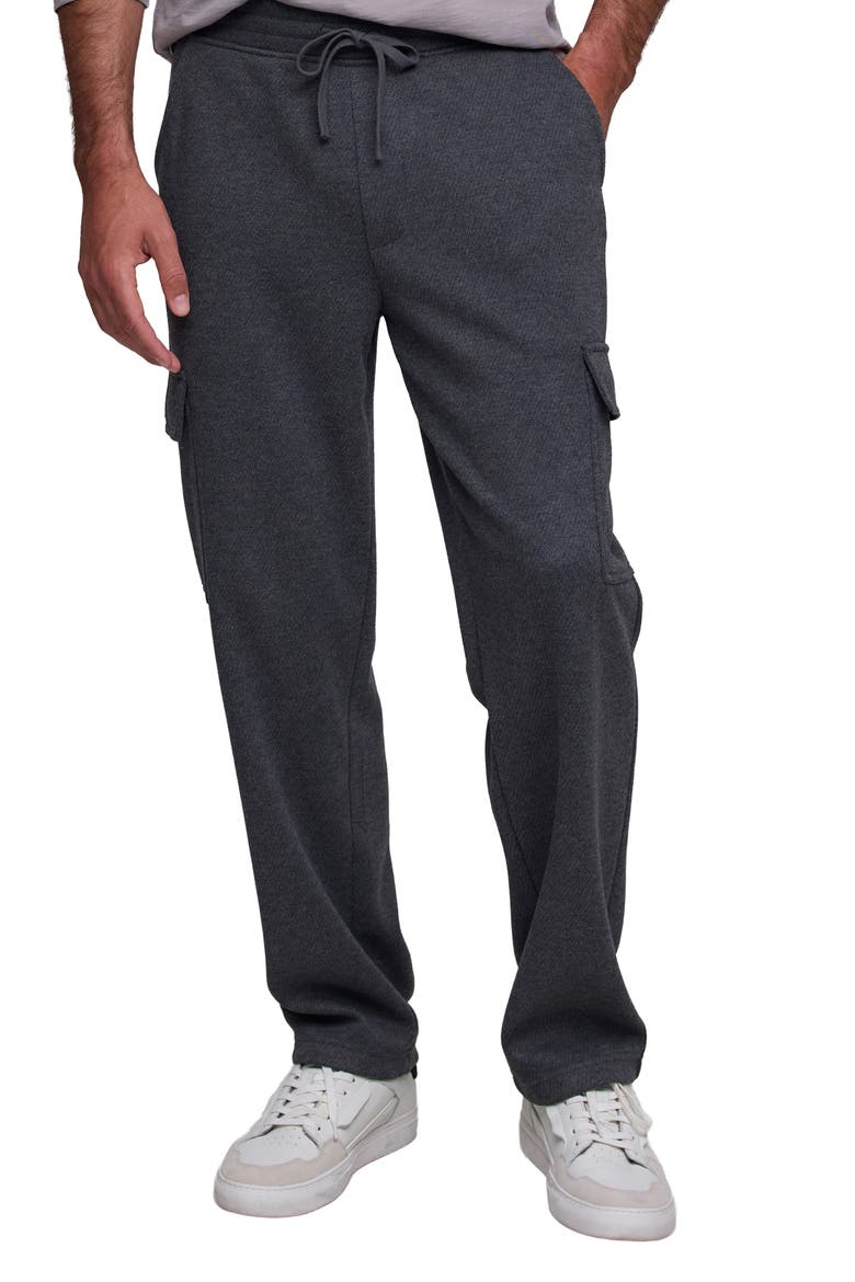 Double Face Cargo Pants, Main, color, CHARCOAL