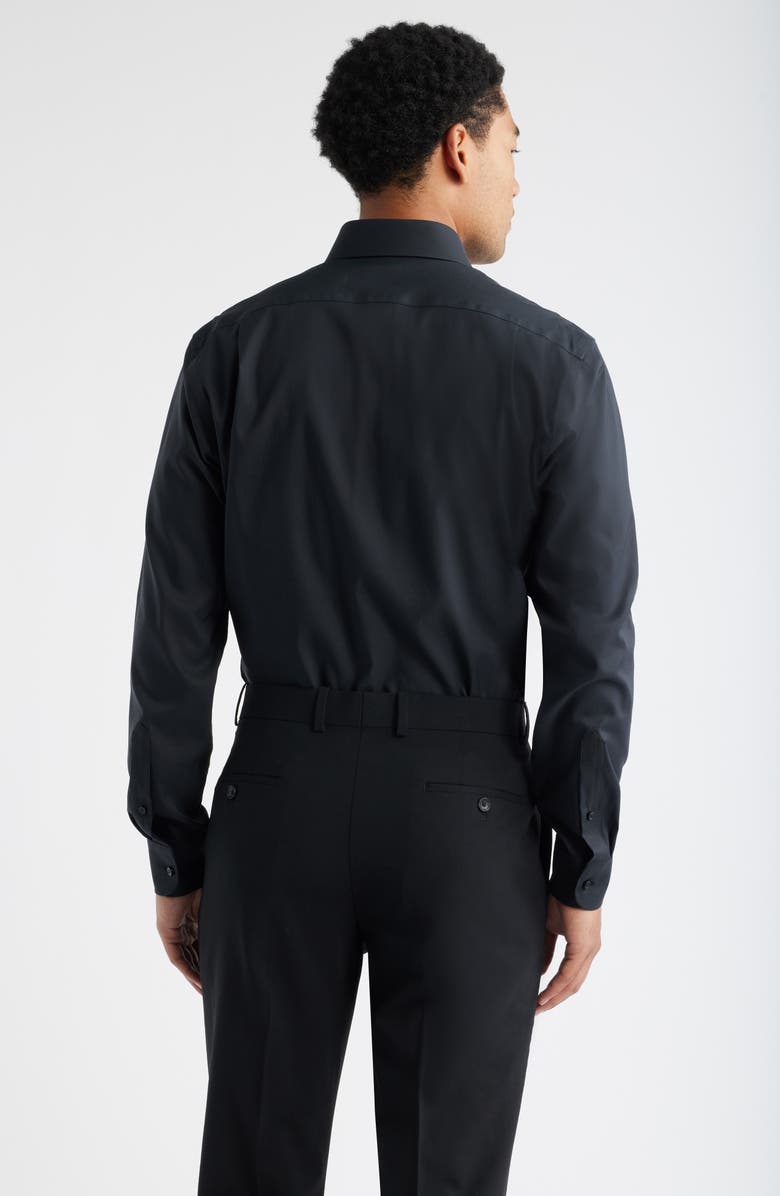 Trim Fit Solid Premium Performance Dress Shirt