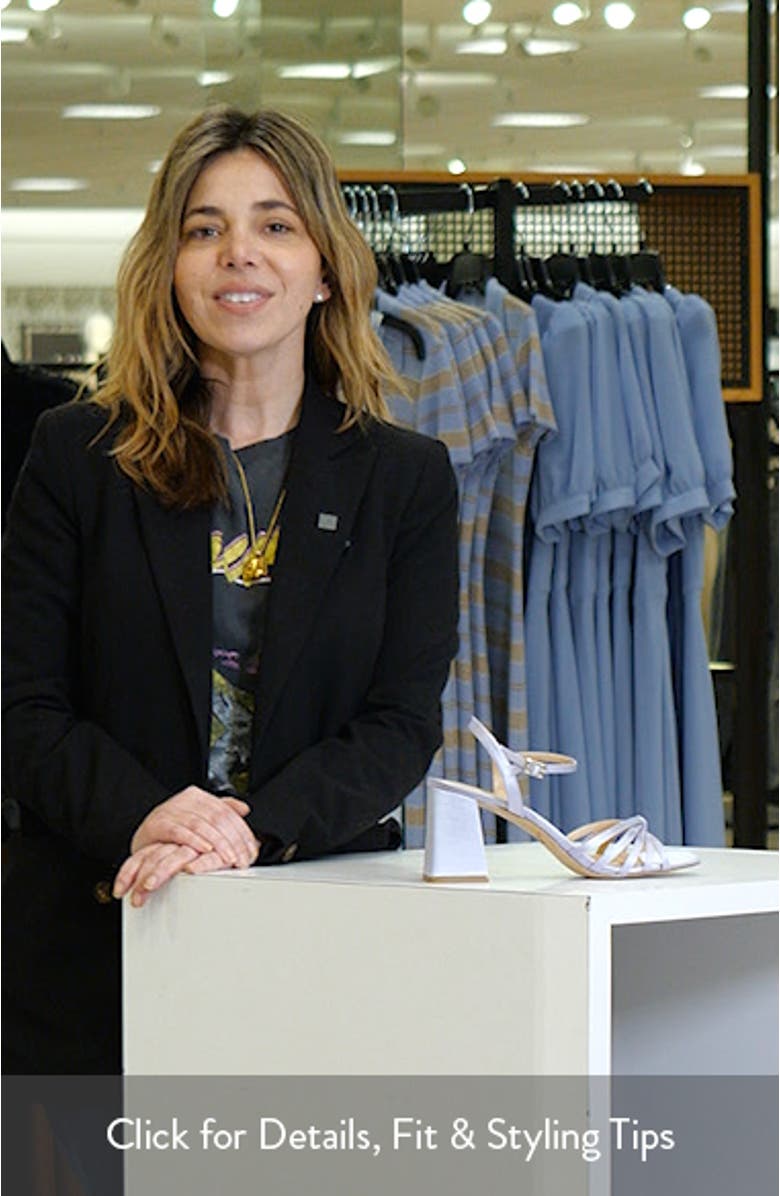 Patience Ankle Strap Sandal, sales video thumbnail