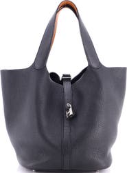 Pre-Owned Hermes Eclat Picotin Lock Bag Clemence GM