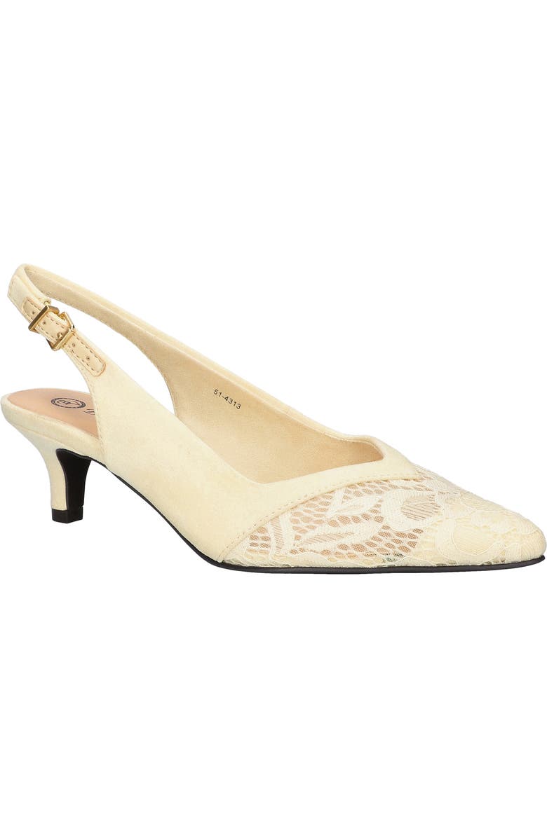 Bella Vita Marquette Slingback Kitten Heel Pump, Main, color,
