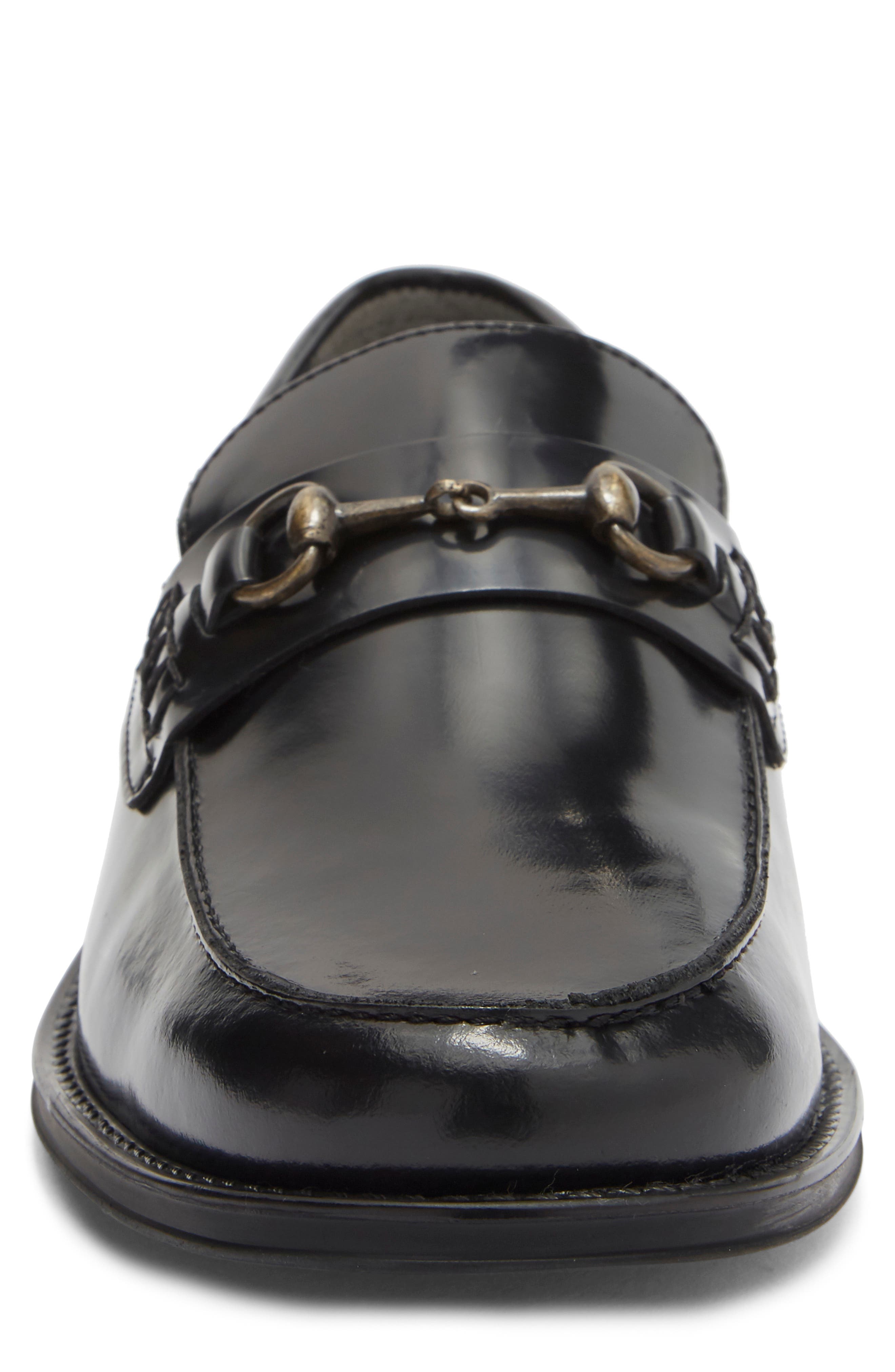 Steve Madden P-Daines Bit Loafer, Alternate, color, Black Box