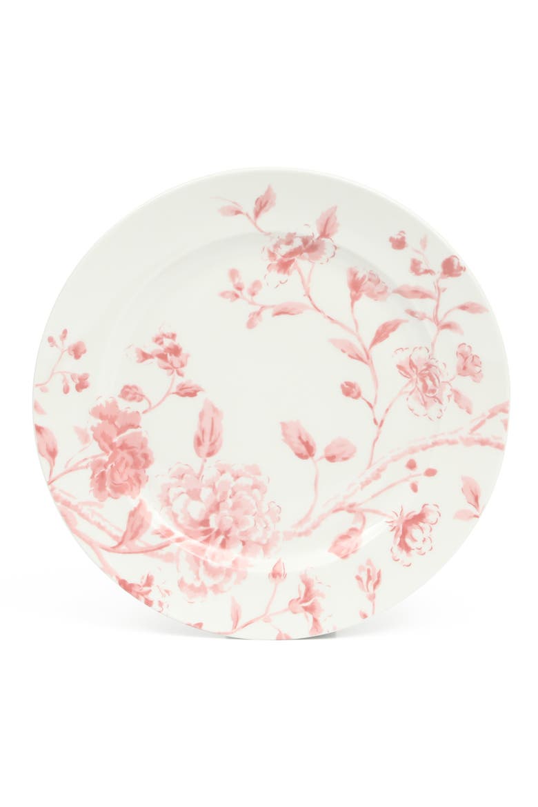 Empress Bouquet Decorated Chip-Resistant Porcelain Dinnerware Set, Alternate, color, Pink Floral