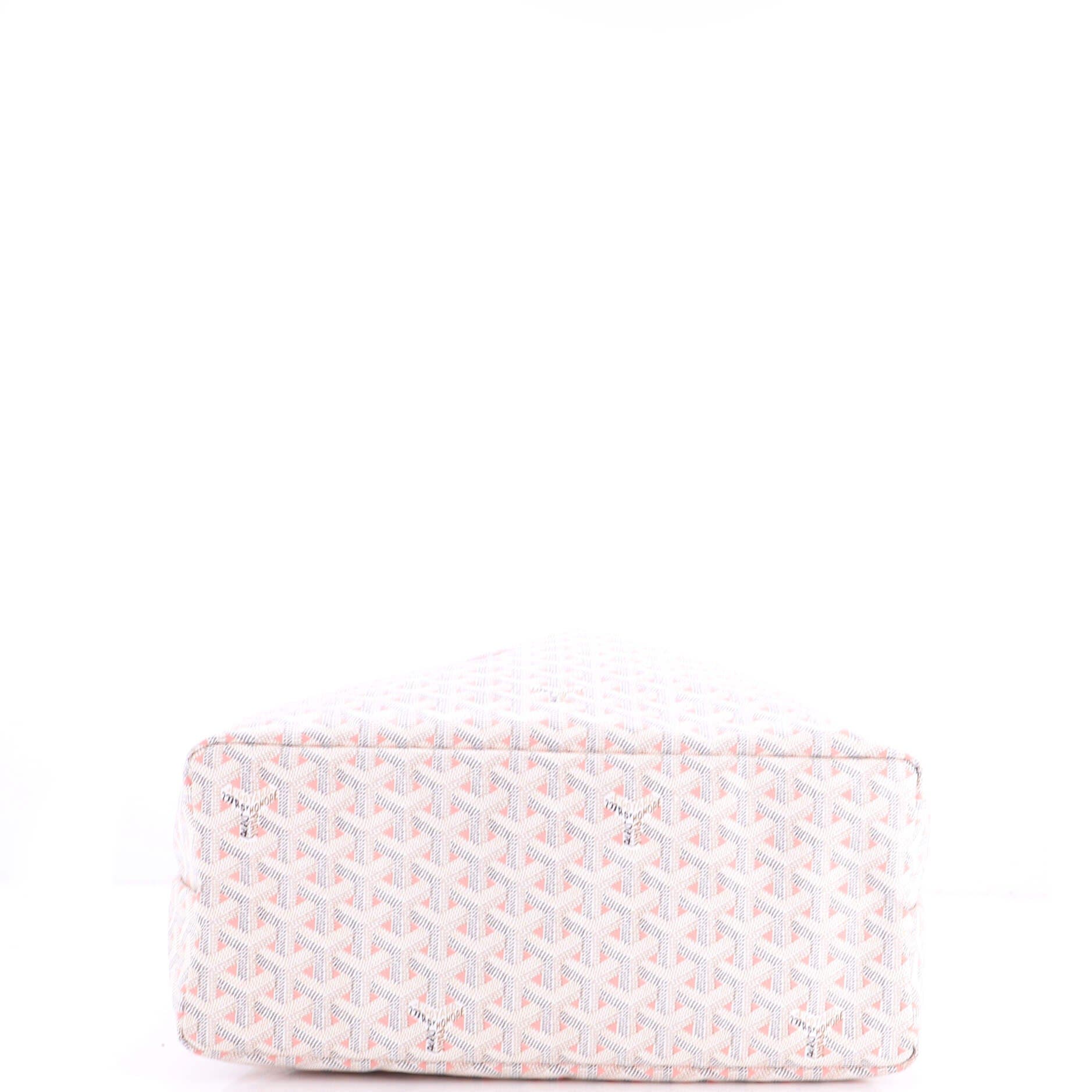 Pre-Owned Goyard Saint Louis Tote Claire Voie Coated Canvas PM, Alternate, color, Pink