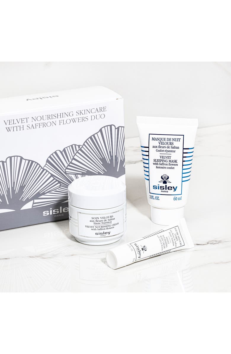 Sisley Paris Velvet Nourishing Skincare with Saffron Flowers Duo, Alternate, color, 