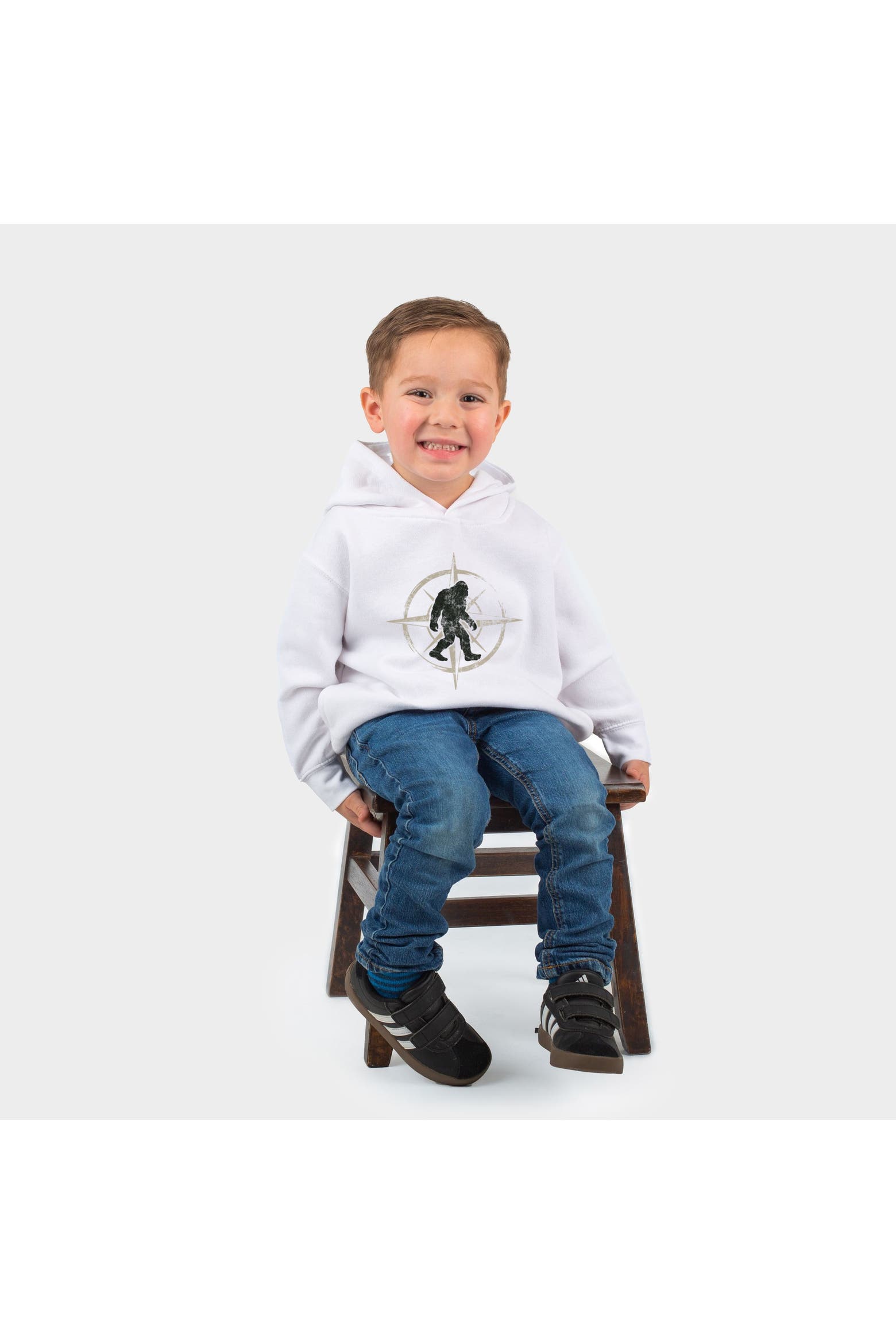 Compass Book Design The Juniper Shop Wild Compass Distressed Hoodie Toddler | Nordstrom