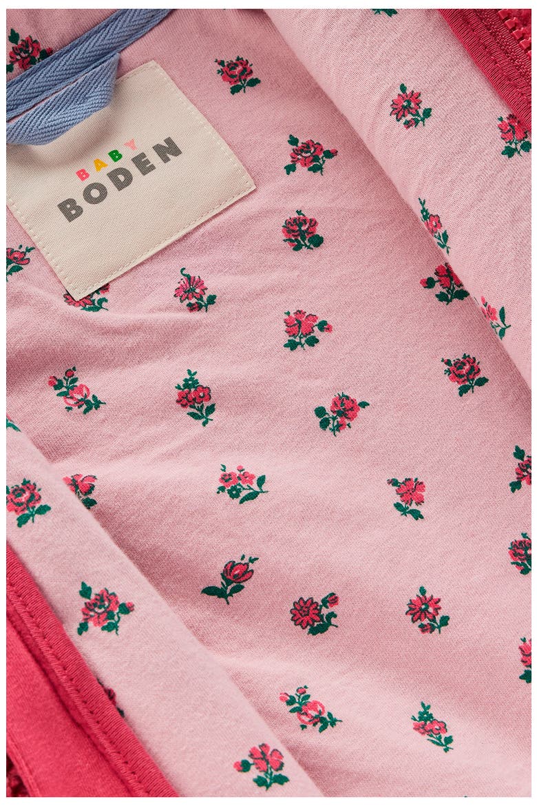 Polka Dot High Pile Fleece Jacket, Alternate, color, LADYBIRD