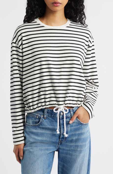 The Perfect Tie Waist Cotton T-Shirt