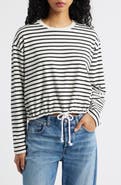 Madewell The Perfect Tie Waist Cotton T-Shirt