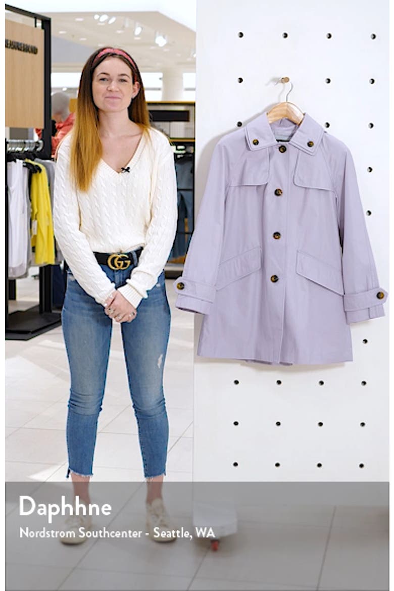Hooded Raincoat video