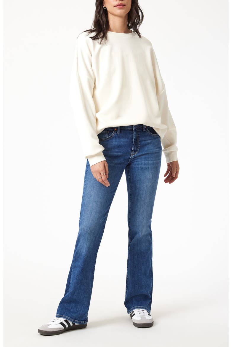 Molly High Waist Bootcut Jeans, Alternate, color, BRUSHED FLEX BLUE