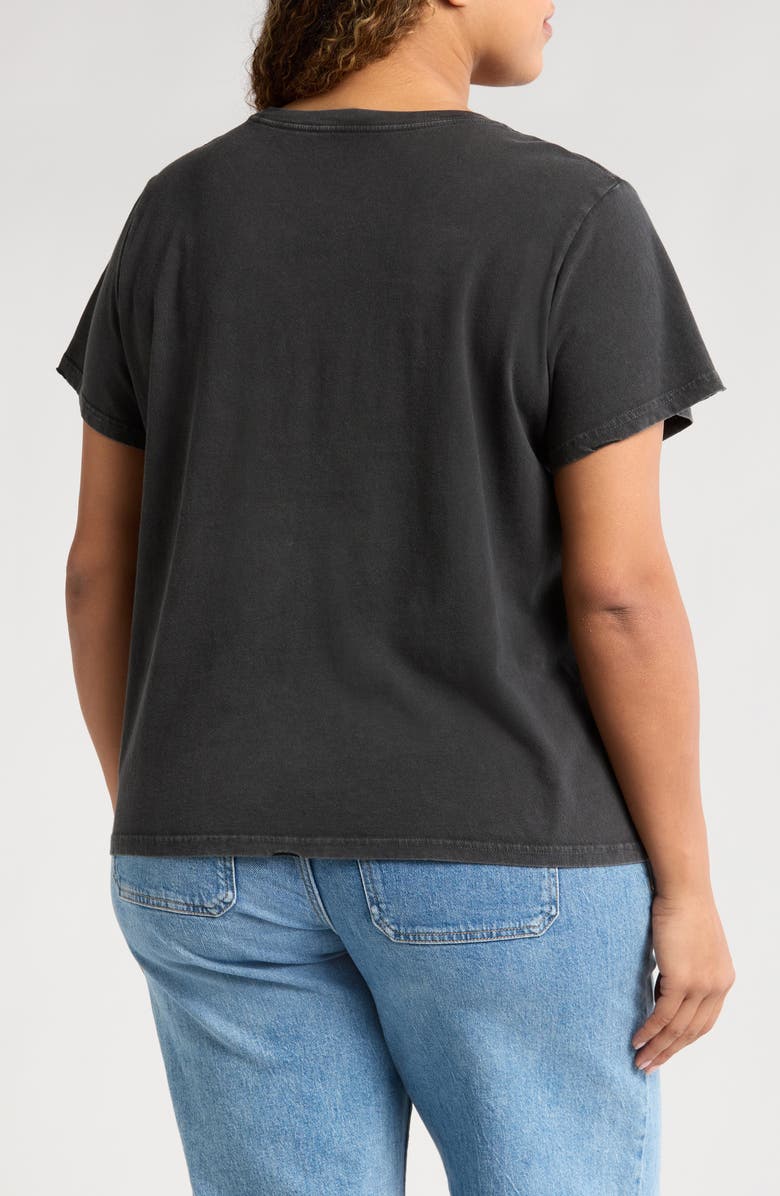 Lucky Brand Grateful Dead Rose Bears Class Cotton Graphic T-Shirt, Alternate, color, Jet Black