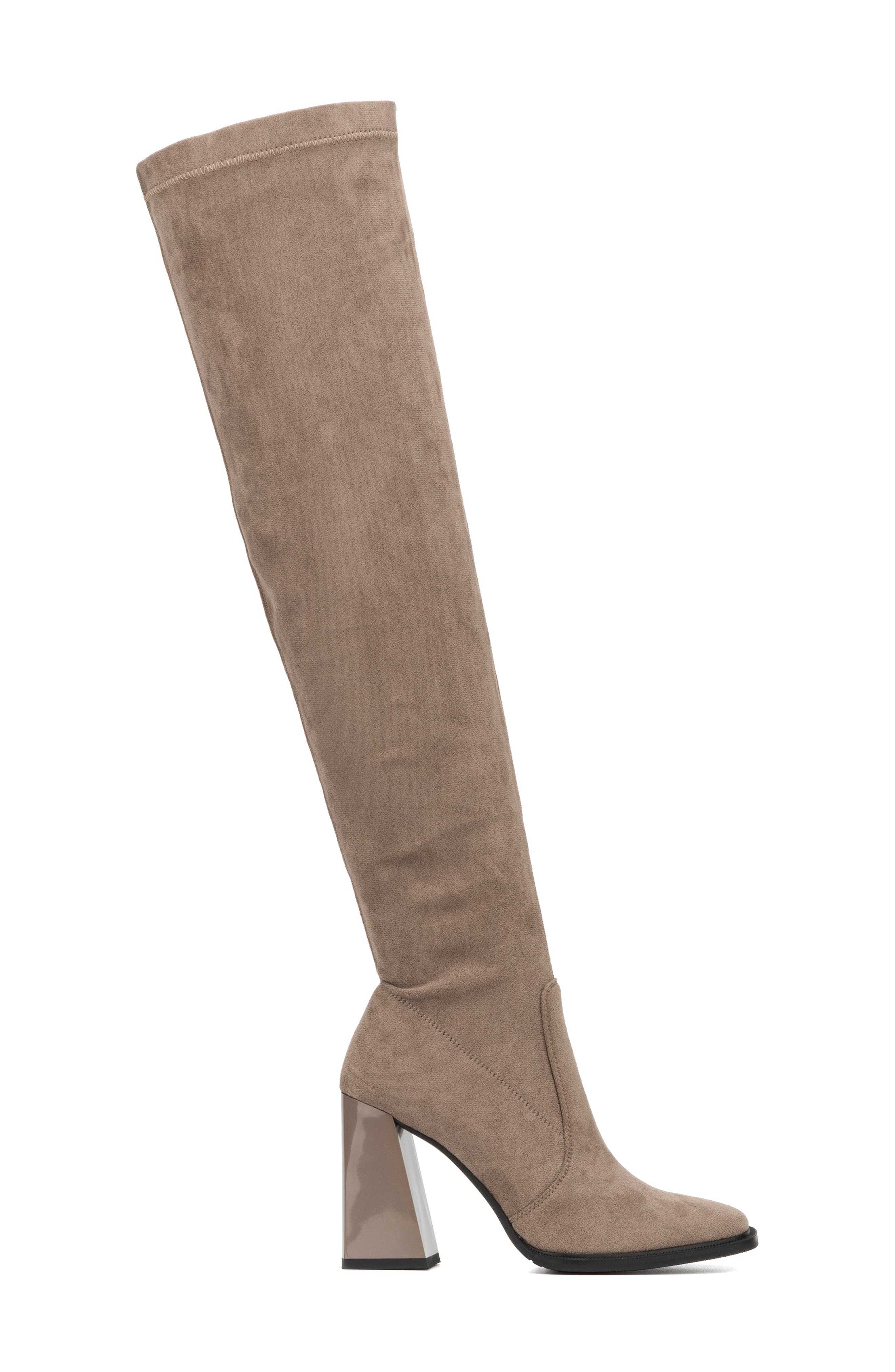 TORGEIS Sasha Over-the-Knee Boot, Alternate, color, Taupe