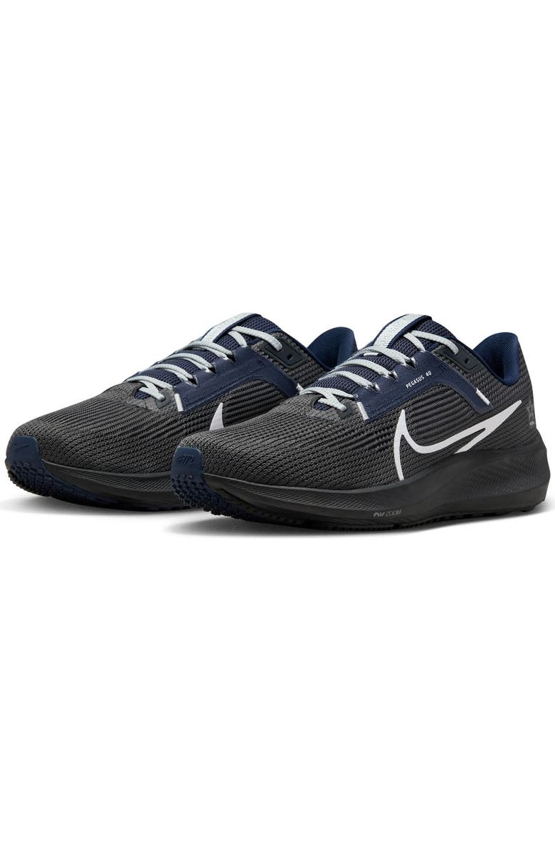 Nike Unisex Nike Anthracite Dallas Cowboys Zoom Pegasus 40 Running Shoe, Alternate, color,