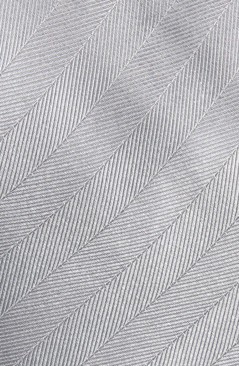 The Tie Bar Herringbone Silk Tie, Alternate, color,