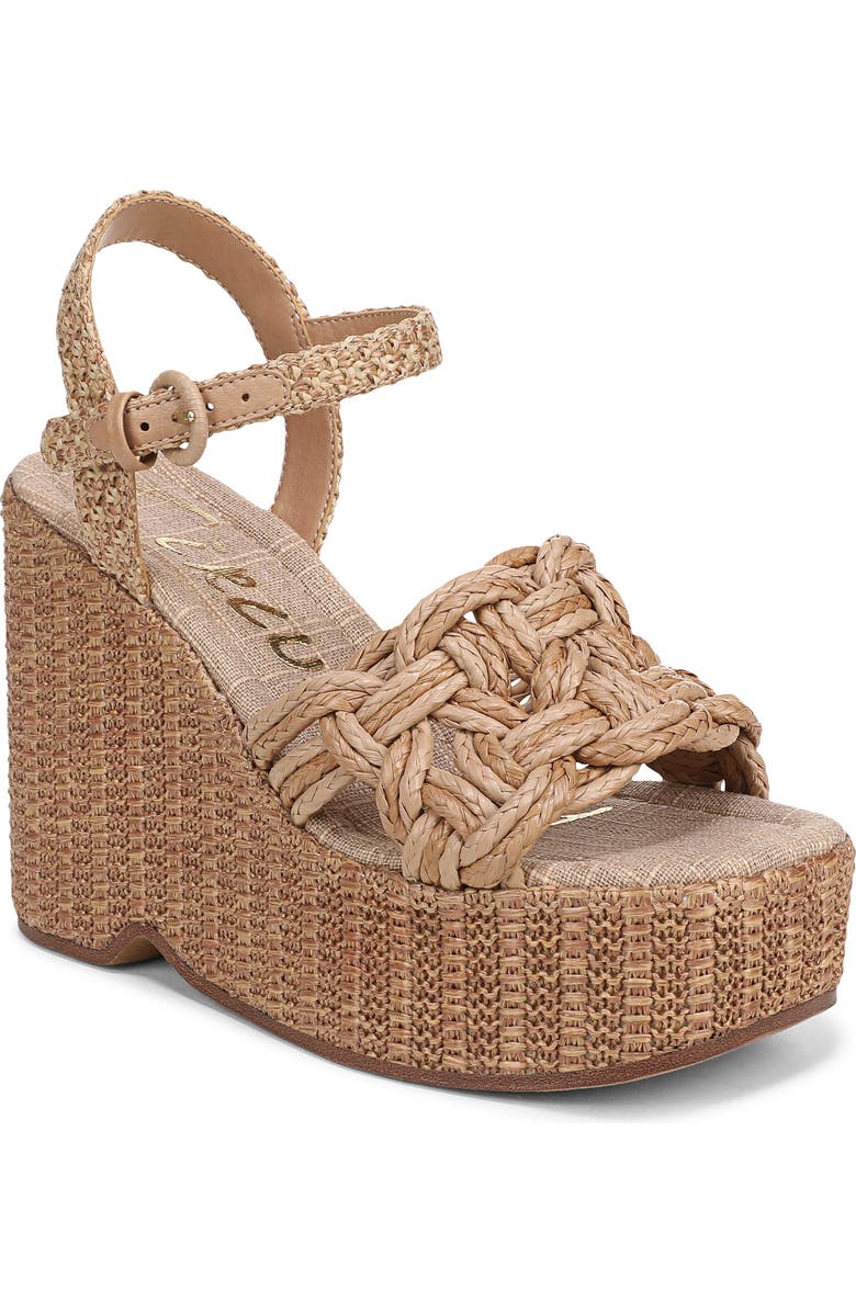 Circus NY by Sam Edelman Jackie Ankle Strap Platform Wedge Sandal, Main, color,