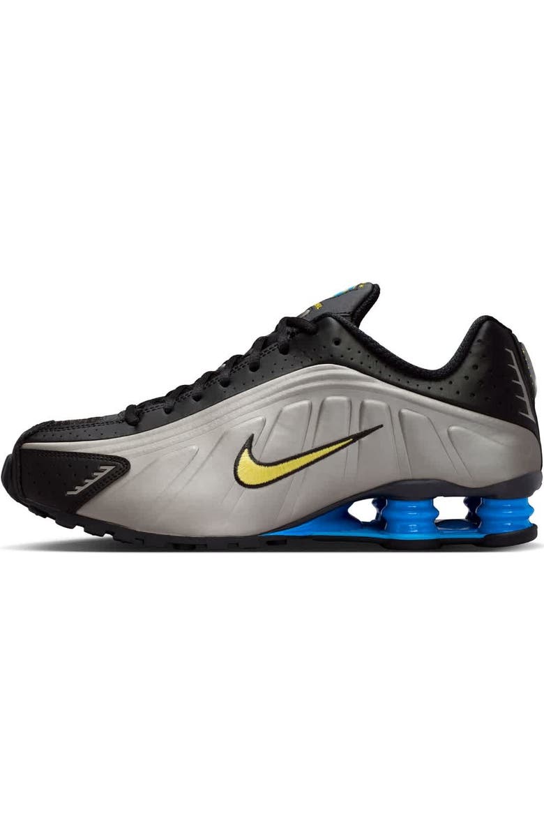 Nike Men's Nike Black Brazil National Team 2026 Shox R4 Shoes, Main, color, Black
