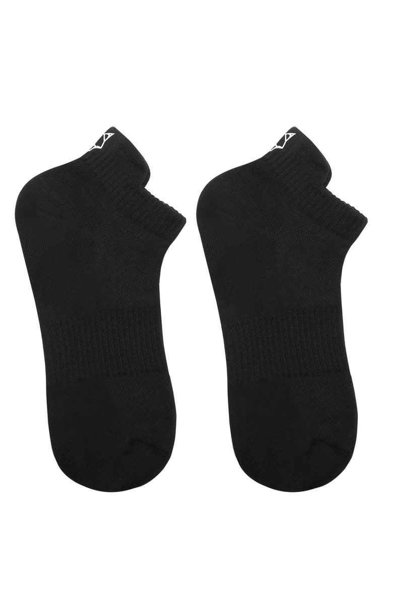 Naked Wolfe 3 Pack Womens Ankle Socks, Alternate, color, Black