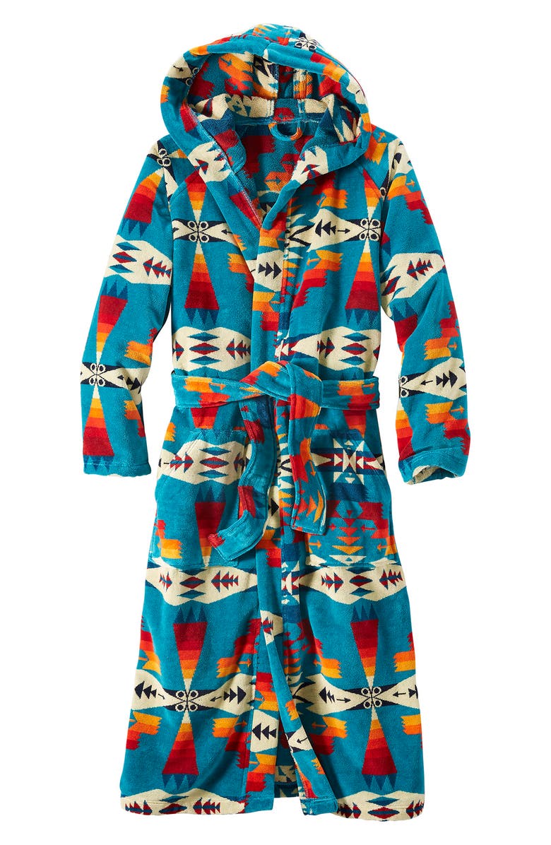 Pendleton Men's Tucson Hooded Robe, Main, color, 