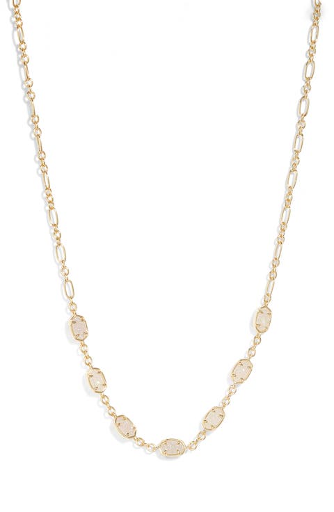 Emilie Drusy Station Necklace