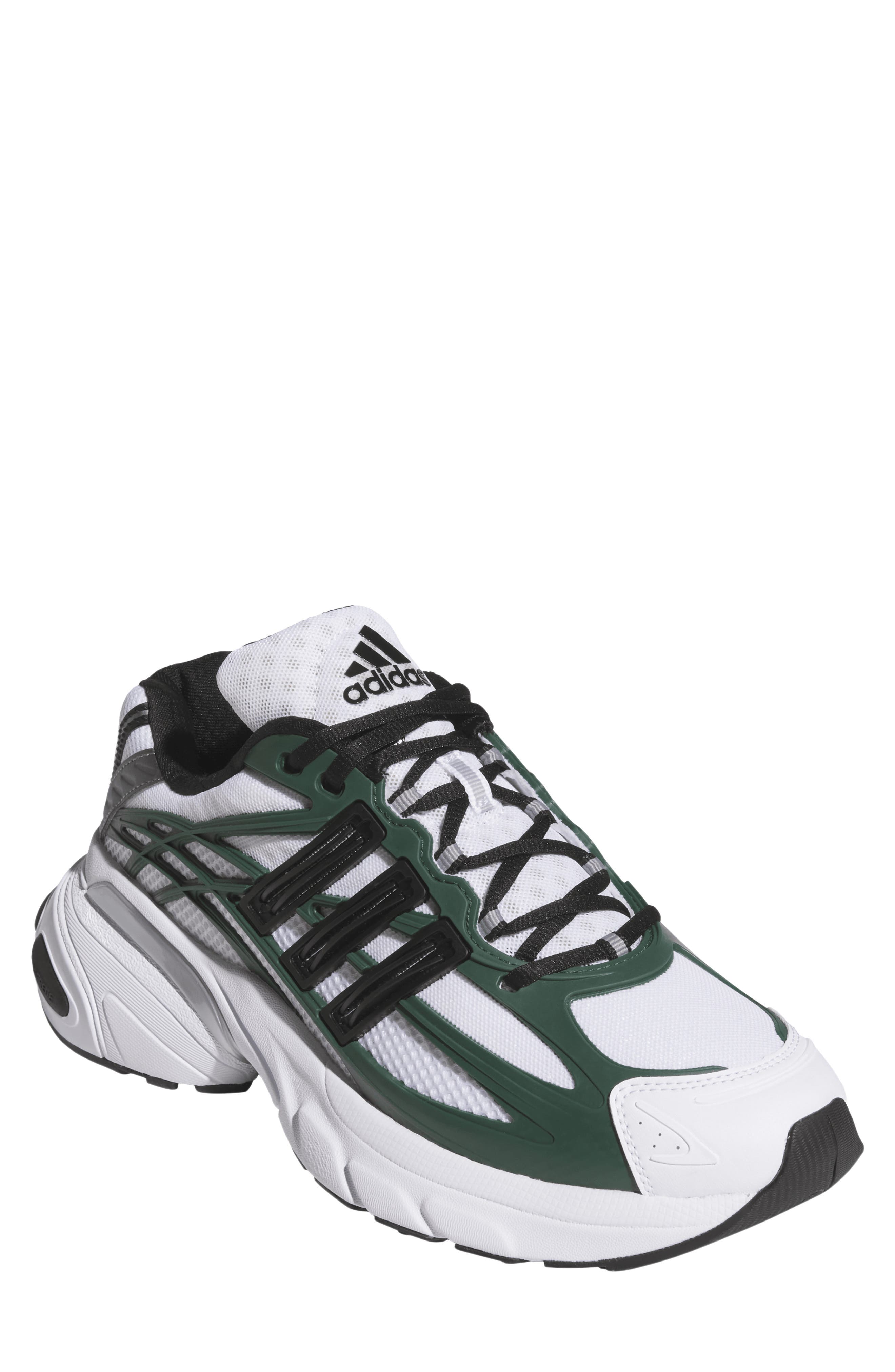 WHITE/ BLACK/ COLLEGIATE GREEN