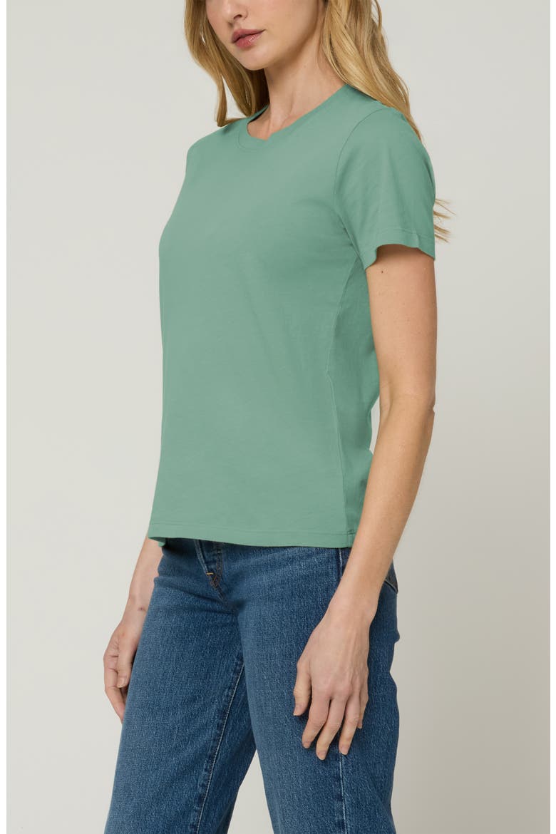 The Organic Cotton Crew Tee, Alternate, color, Aloe