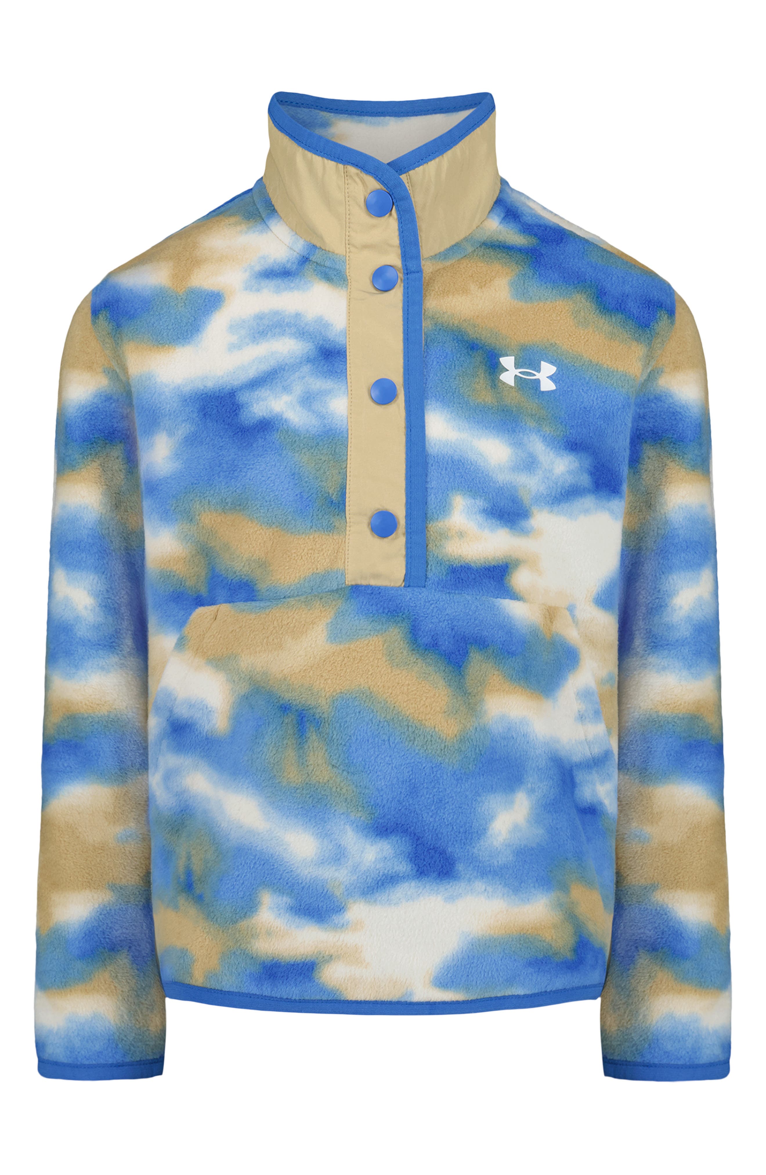 Under Armour Kids' Microfleece Half Placket Pullover