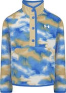 Under Armour Kids' Microfleece Half Placket Pullover